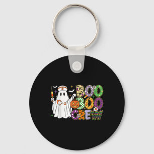 Boo Boo Crew Krankenschwester Lustiger Geist Pumki Schlüsselanhänger
