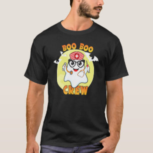 Boo Boo Crew Krankenschwester Lustiger Halloween-G T-Shirt