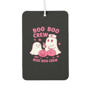 Boo Boo Crew Krankenschwester Lustiges Halloween-G Autolufterfrischer