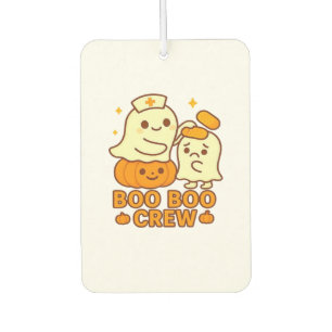 Boo Boo Crew Krankenschwester Lustiges Halloween-G Autolufterfrischer