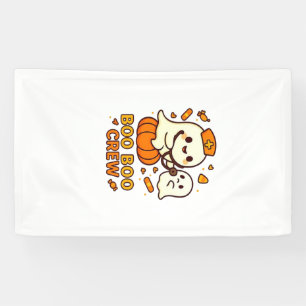 Boo Boo Crew Krankenschwester Lustiges Halloween-G Banner