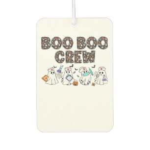 Boo Boo Crew � Lustige Halloween-Nurse-Geister Med Autolufterfrischer