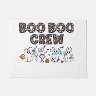 Boo Boo Crew � Lustige Halloween-Nurse-Geister Med Fußmatte