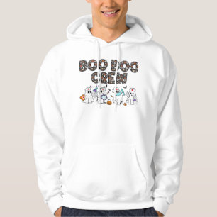 Boo Boo Crew � Lustige Halloween-Nurse-Geister Med Hoodie