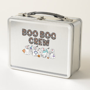 Boo Boo Crew � Lustige Halloween-Nurse-Geister Med Metall Brotdose