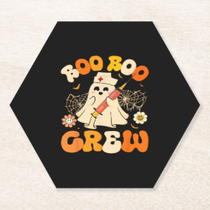 Boo Boo Crew Lustiger Geist für Krankenschwester, Untersetzer