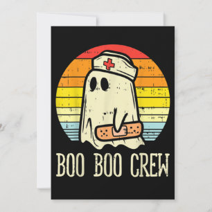 Boo Boo Crew NurHalloween für Krankenschwestern Einladung