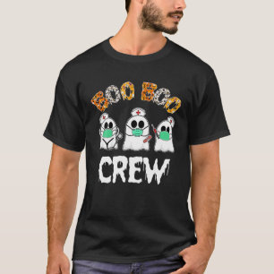 Boo Boo Crew Nurse Funny Halloween Kostüm Spaß Gif T-Shirt