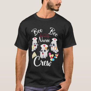 Boo Boo Crew Nurse Ghost Kostüm Funny Halloween G T-Shirt