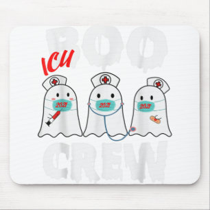 Boo Boo Crew Nurse Halloween Kindergarten für Dame Mousepad