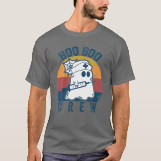 Boo Boo Crew Nurse Retro Vintage Halloween-Kranken T-Shirt