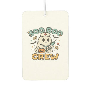 Boo Boo Crew Shirt � Lustiger Geist Halloween Kran Autolufterfrischer