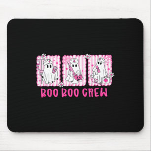 Boo Boo Crew Spooky Season Happy Halloween Funny G Mousepad