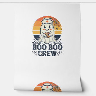 Boo Boo Crew Süße Krankenschwester Geist Halloween Tapete