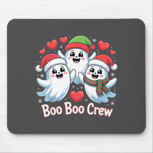 Boo-Boo-Crew Weihnachts-Geist Santa Hut Halloween Mousepad