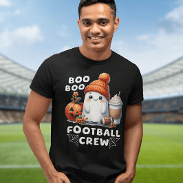 Boo Boo Football Crew Niedlich Ghost Funny Hallowe T-Shirt