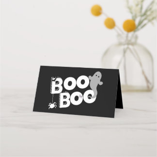 Boo Boo halloween Platzkarte