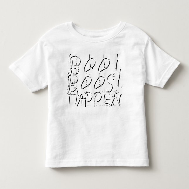 Boo! Boos! Geschehen Sie Kleinkind T-shirt (Vorderseite)