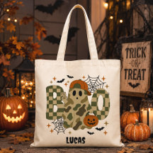 Boo Camo Geist Halloween Personalisiert