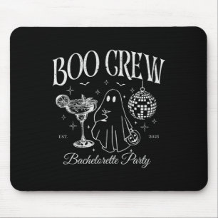 Boo Crew Chelorette Party Halloween Witchy Bridal Mousepad