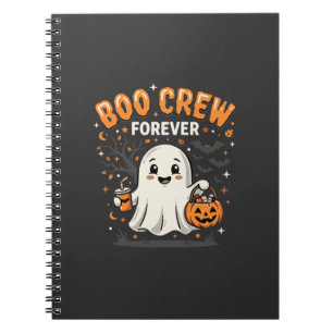 Boo Crew Forever Halloween-Geisterdesign_1 Notizblock