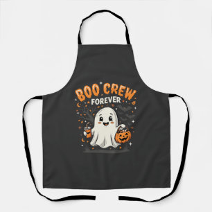 Boo Crew Forever Halloween-Geisterdesign_1 Schürze