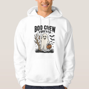 Boo Crew Forever Vintage Geist Halloween-Shirt Des Hoodie