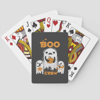 Boo Crew Geist Halloween Spielkarten