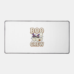 Boo Crew Geist Halloween Vintage Vektor Design_1 Schreibtischunterlage