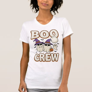 Boo Crew Geist Halloween Vintage Vektor Design_1 T-Shirt