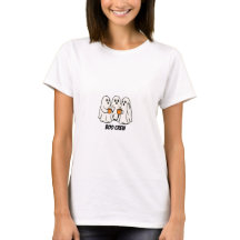 Boo Crew Geist Kaffee Trinker Halloween Grafik