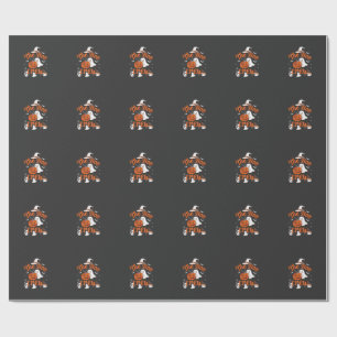 Boo Crew Geist-Kürbis Weiße Katze Hexenhut Geschenkpapier
