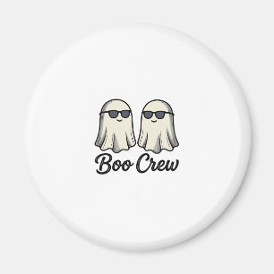 Boo Crew Geister Vintage Halloween-Shirt-Design_1 Magnet