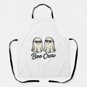 Boo Crew Geister Vintage Halloween-Shirt-Design_1 Schürze