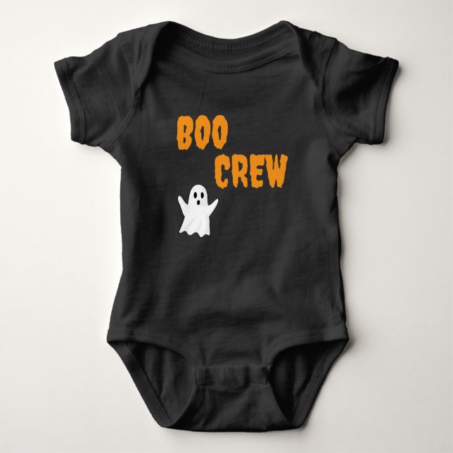 Boo Crew Ghost Baby Bodysuit Baby Strampler (Vorderseite)