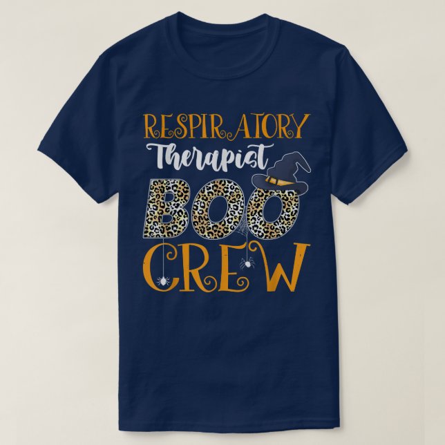 Boo Crew Halloween Boo Ghost T-Shirt (Design vorne)