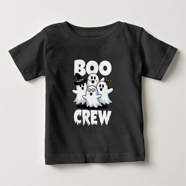 Boo-Crew Halloween-Familienspiel Baby T-shirt (Vorderseite)