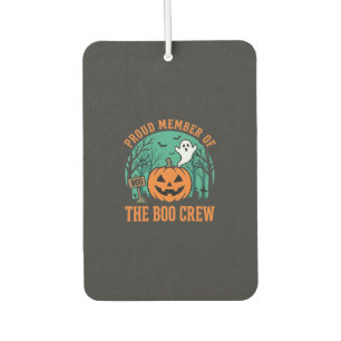 Boo Crew Halloween-Geist-Kürbis-Design_1 Autolufterfrischer