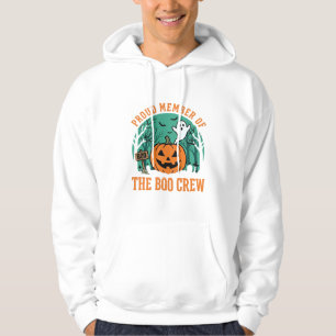 Boo Crew Halloween-Geist-Kürbis-Design_1 Hoodie