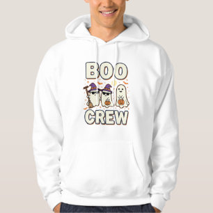 Boo Crew Halloween-Geister Vektor-Design_1 Hoodie