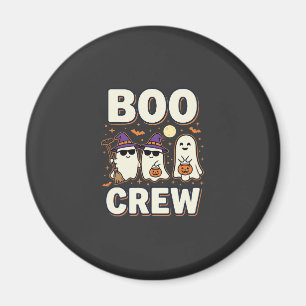 Boo Crew Halloween-Geister Vektor-Design_1 Magnet