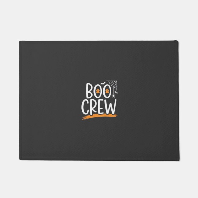 Boo Crew Halloween-Geisterdesign_1 Fußmatte (Vorderseite)