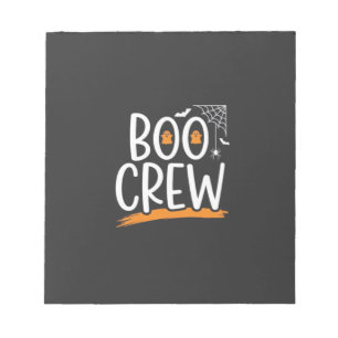 Boo Crew Halloween-Geisterdesign_1 Notizblock