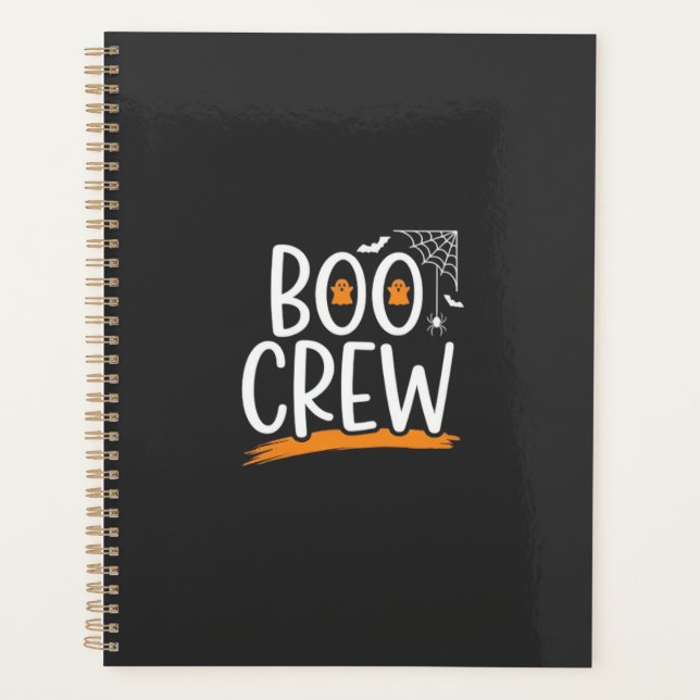 Boo Crew Halloween-Geisterdesign_1 Planer (Vorderseite)