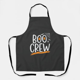 Boo Crew Halloween-Geisterdesign_1 Schürze