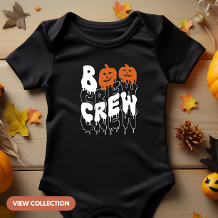 Boo Crew Halloween Matching Family Baby Strampler