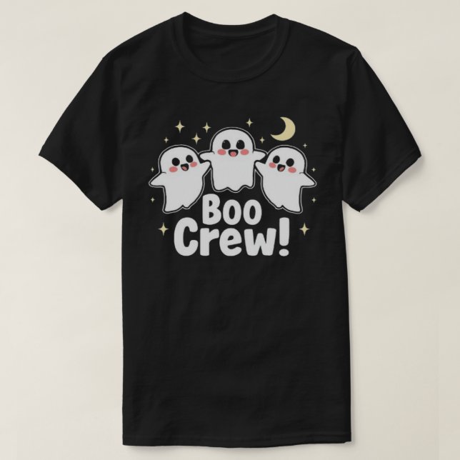 Boo Crew Halloween Shirt (Design vorne)