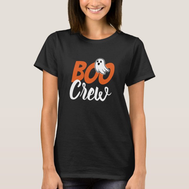 Boo Crew Halloween T-Shirt (Vorderseite)