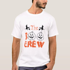 Boo Crew Hexches Pumpkins Matching T-Shirt