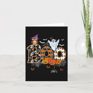 Boo Crew Junggeselinnen-Abschied Halloween Witchy Karte